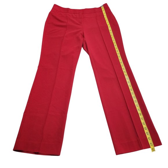 Elegant Red Women's Pants - Picture 7 of 9